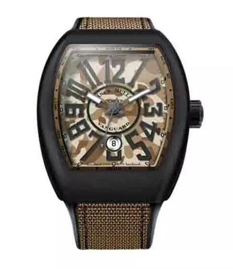 Franck Muller Vanguard V45 SC DT CAMOUFLAGE TTNRMC.SB Replica Watch